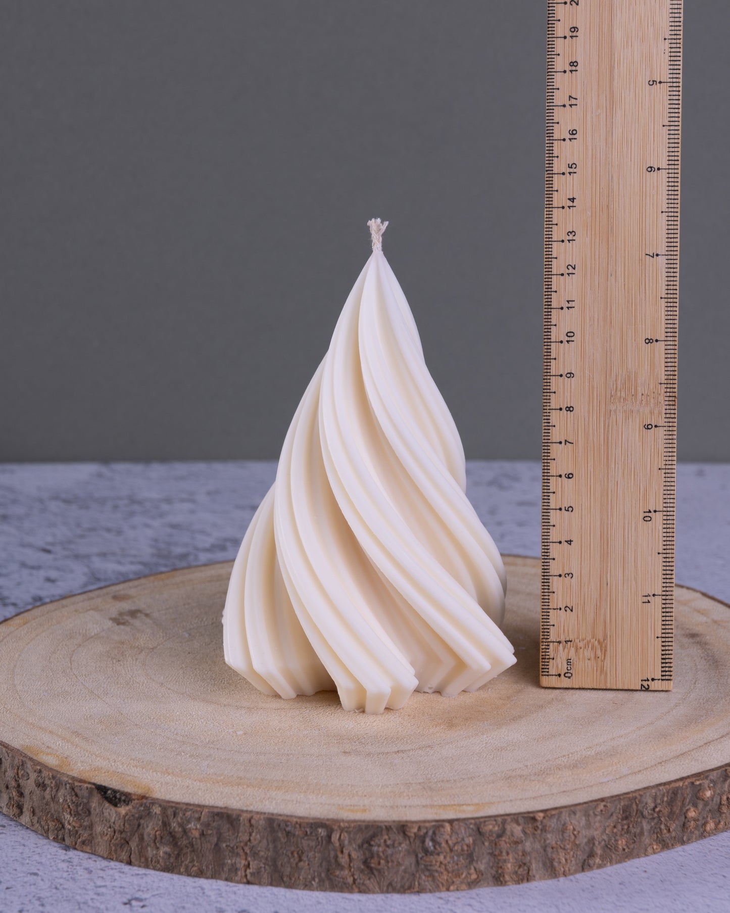 Sculptural Twist Christmas Tree