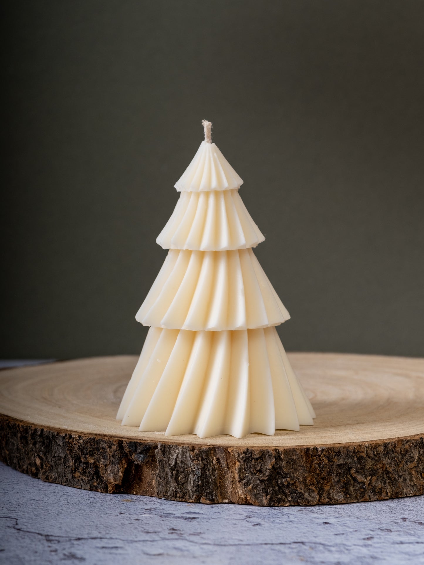 Tiered Minimalist Sculptural Christmas Tree