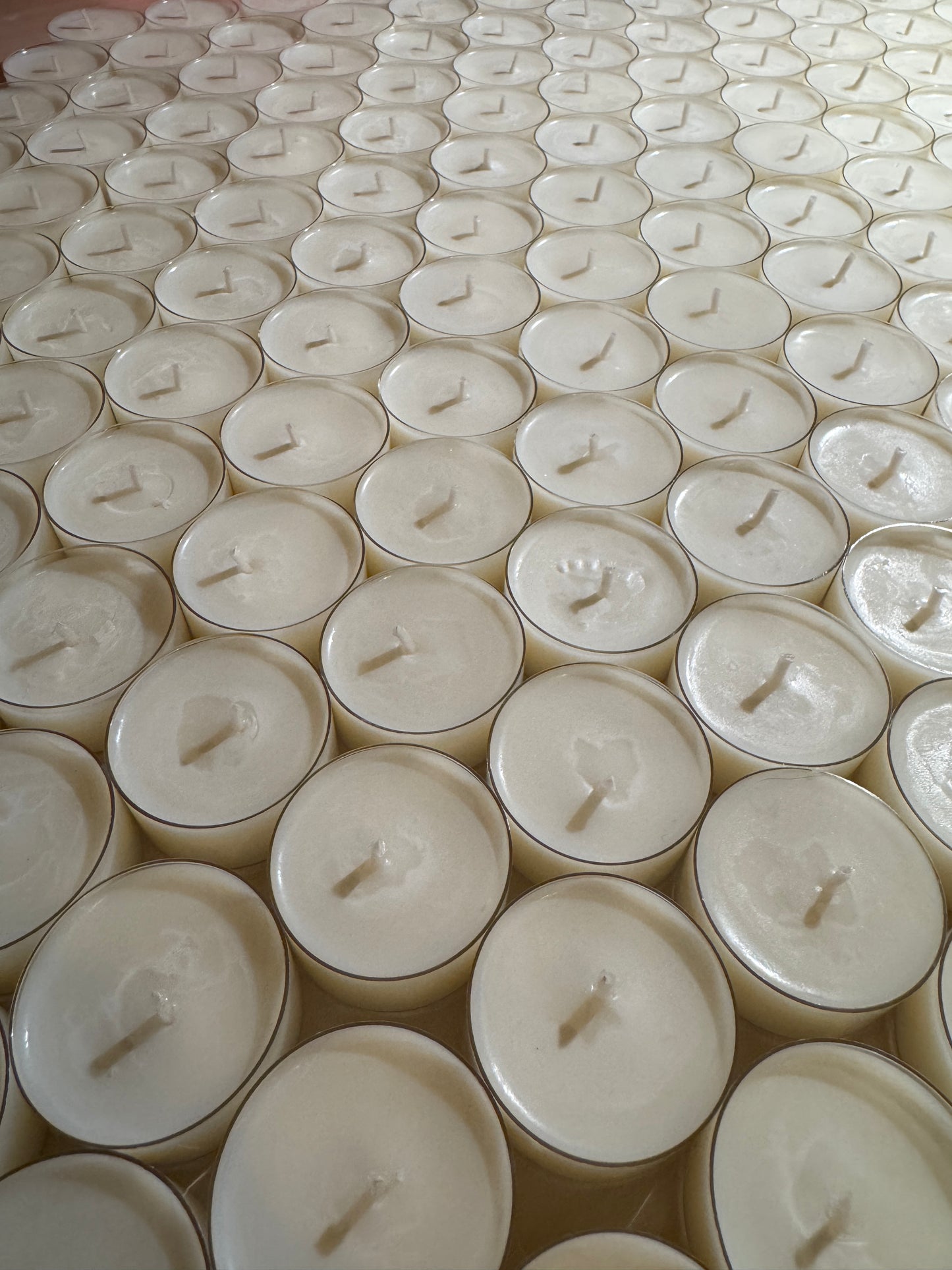 Soy Wax 4 hour Tea Lights Unscented