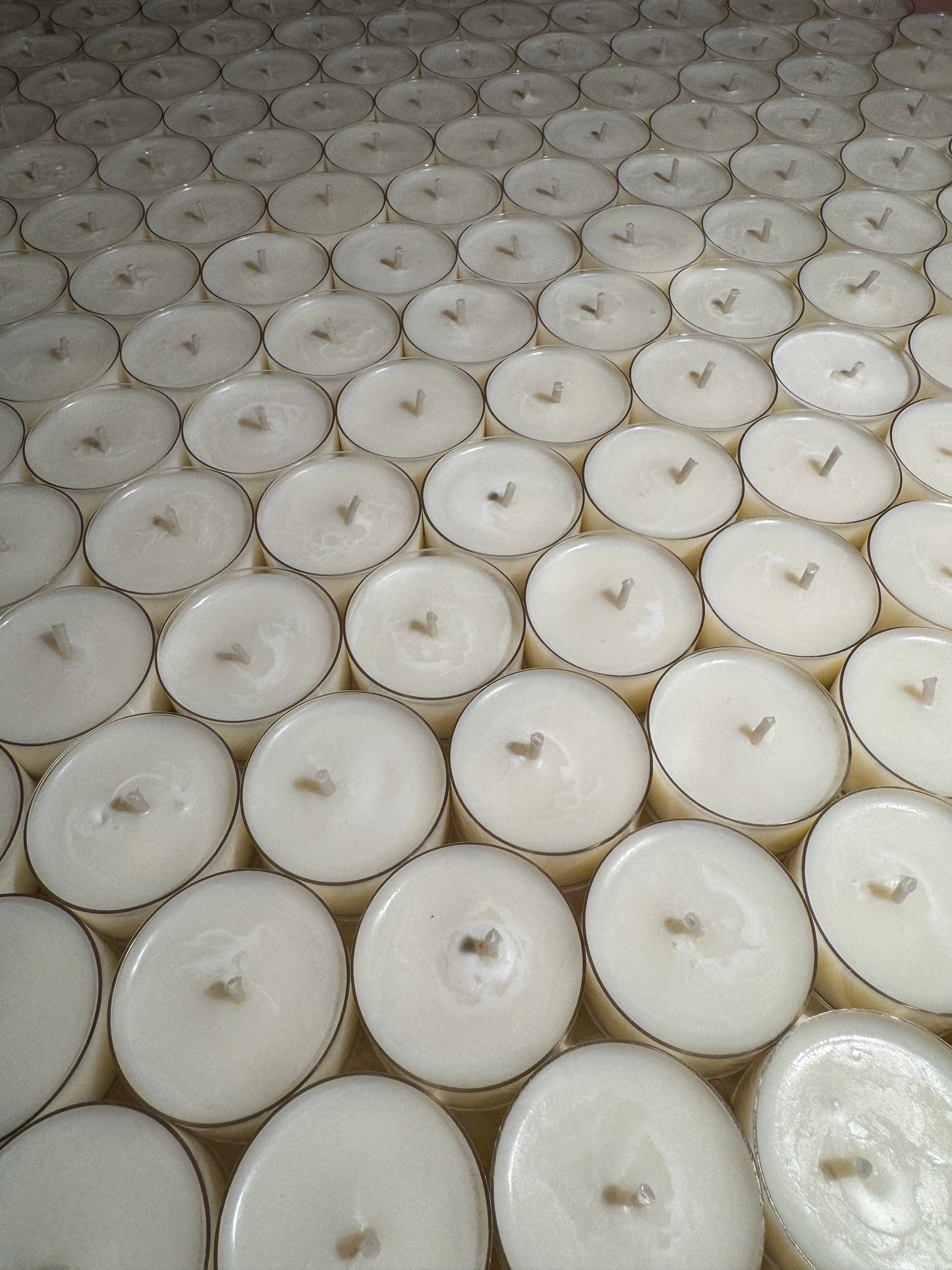 Soy Wax 4 hour Tea Lights Unscented