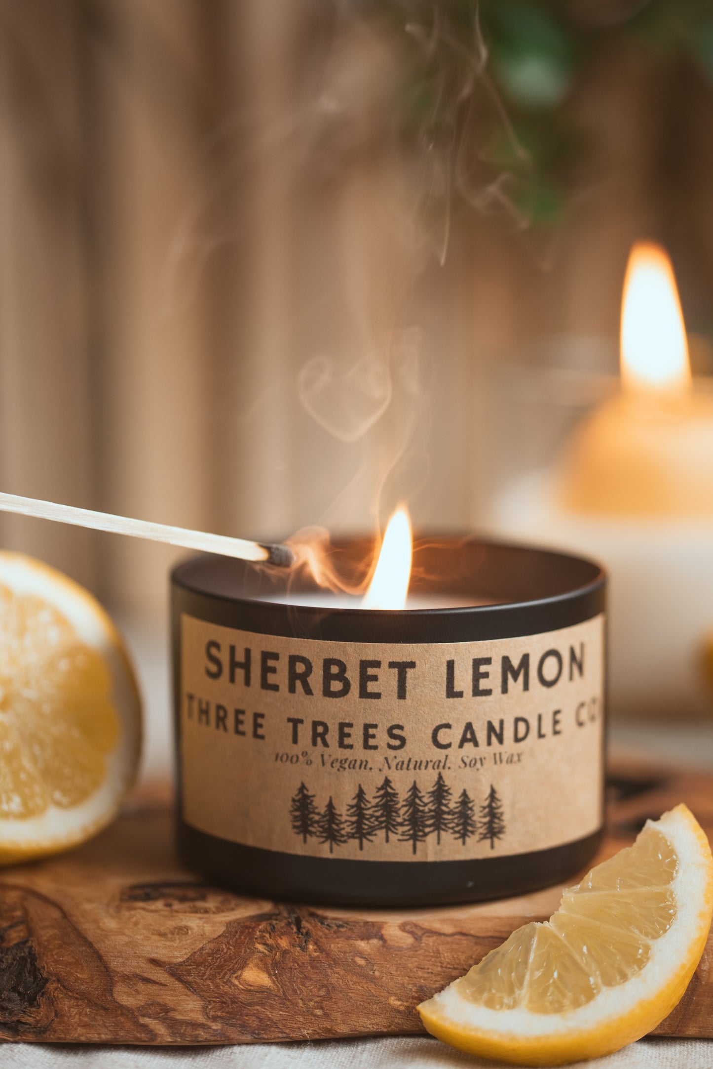 Sherbet Lemon Scented Candle