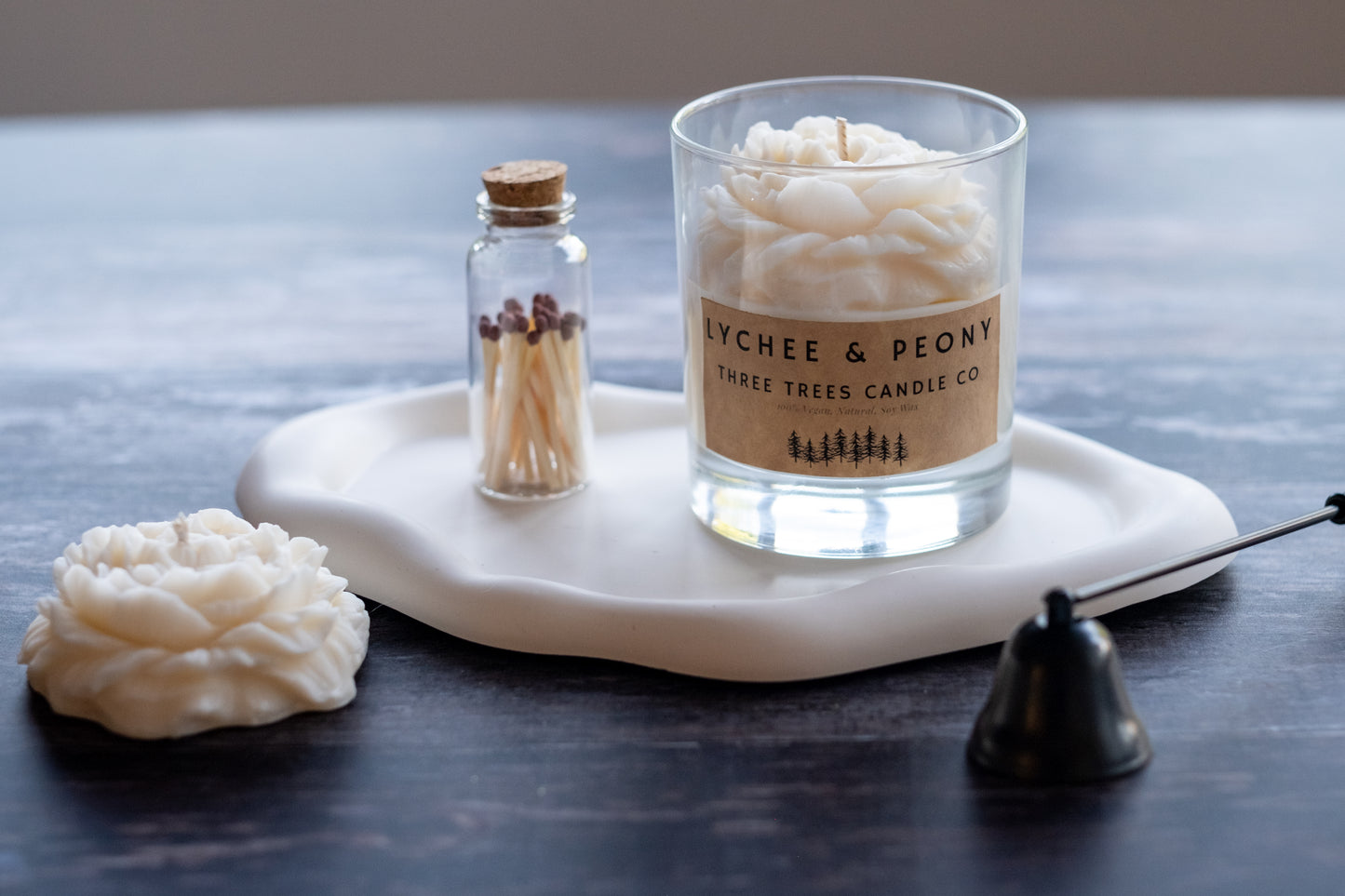 Cloud Candle Tray