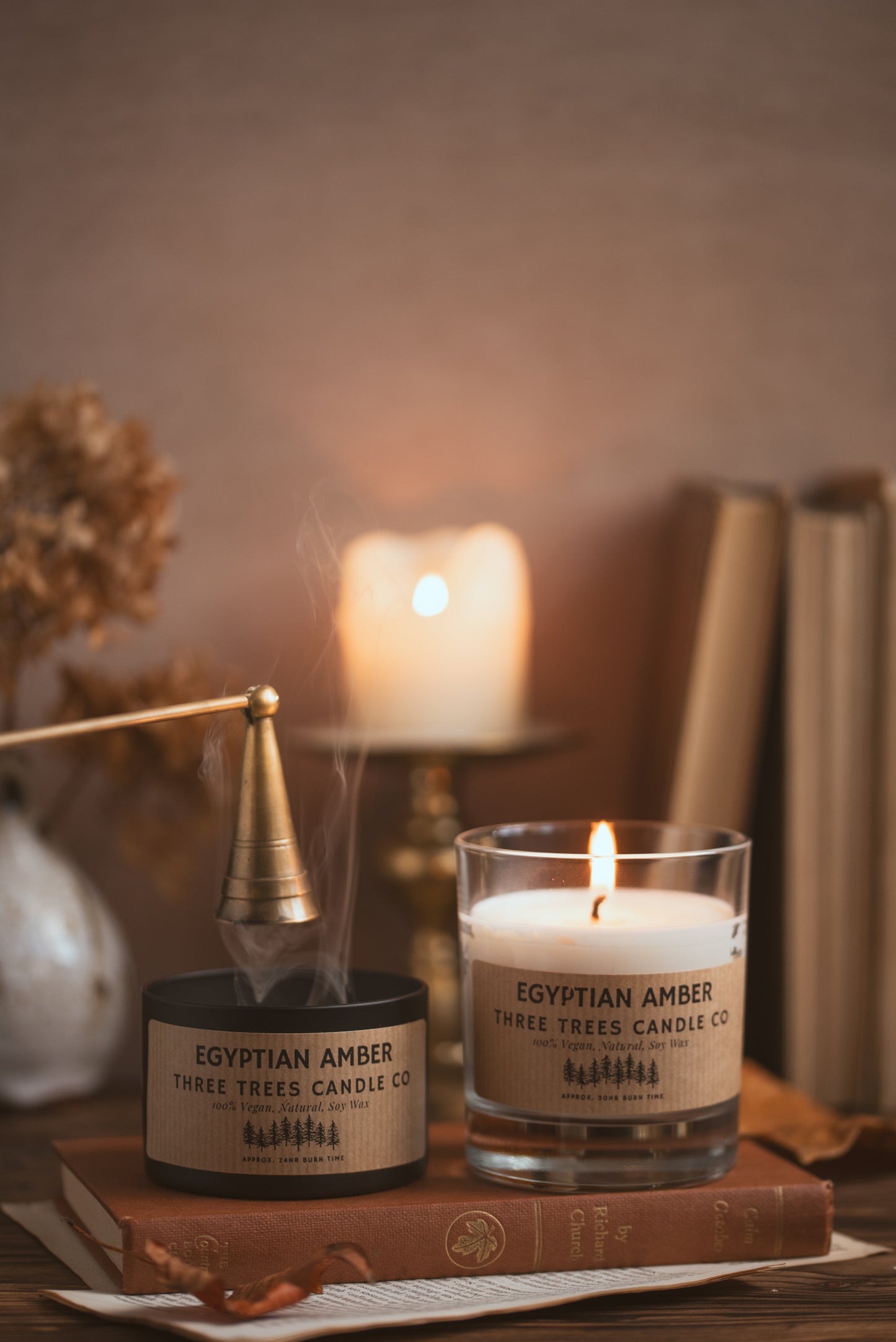 Egyptian Amber Scented Candle