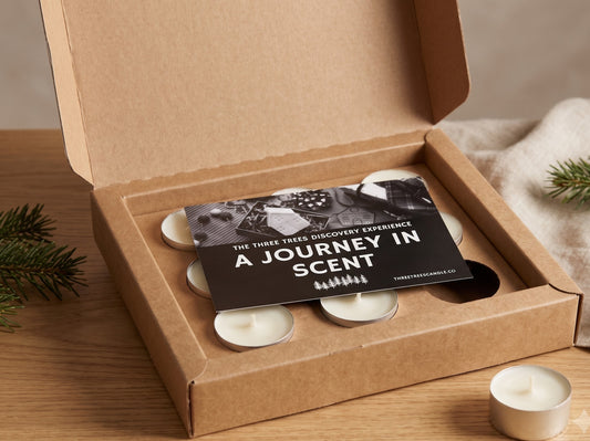 Gift & Discover Set - 9 Tea Lights + Free Full-Size Candle Voucher