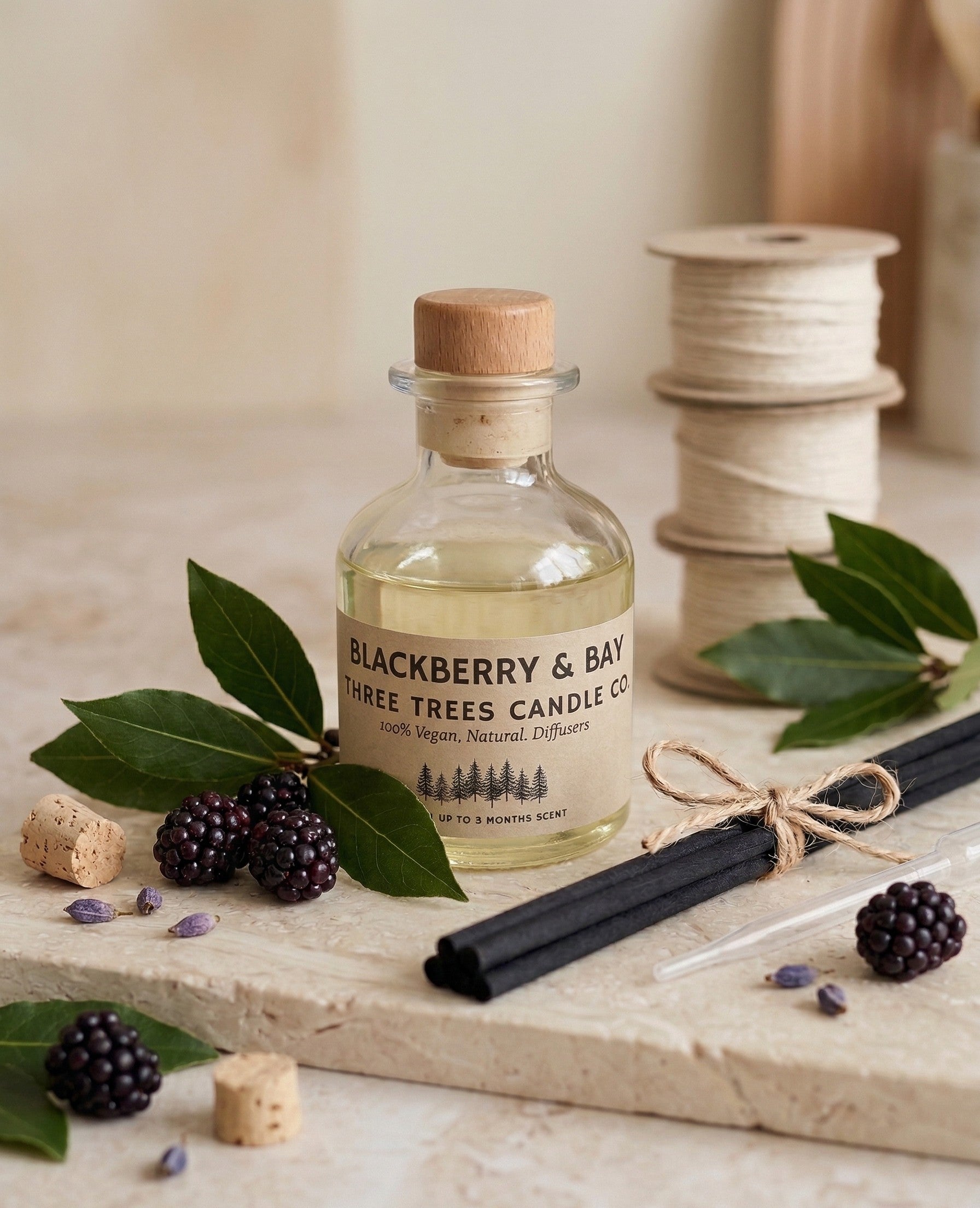 blackberry and bay reed diffuser