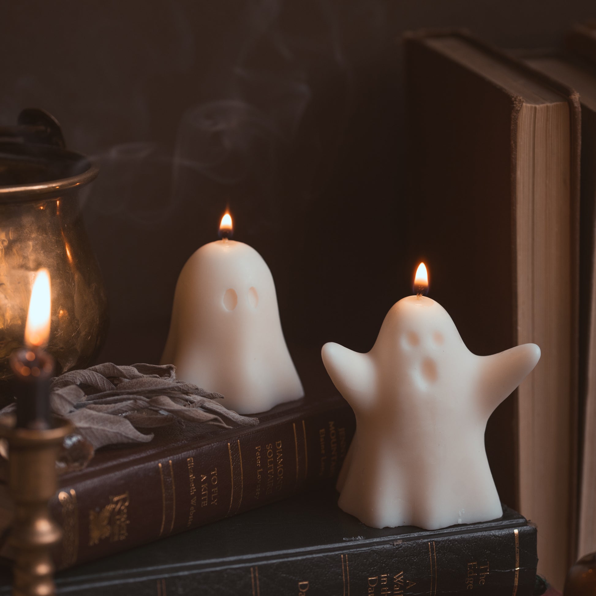 ghost shaped cute spooky candles
