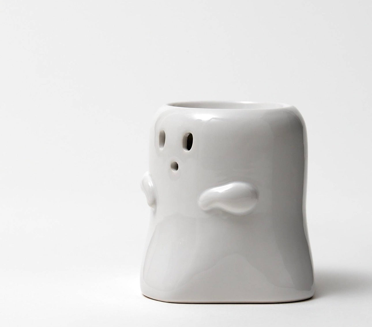 ghost shaped halloween wax melt burner