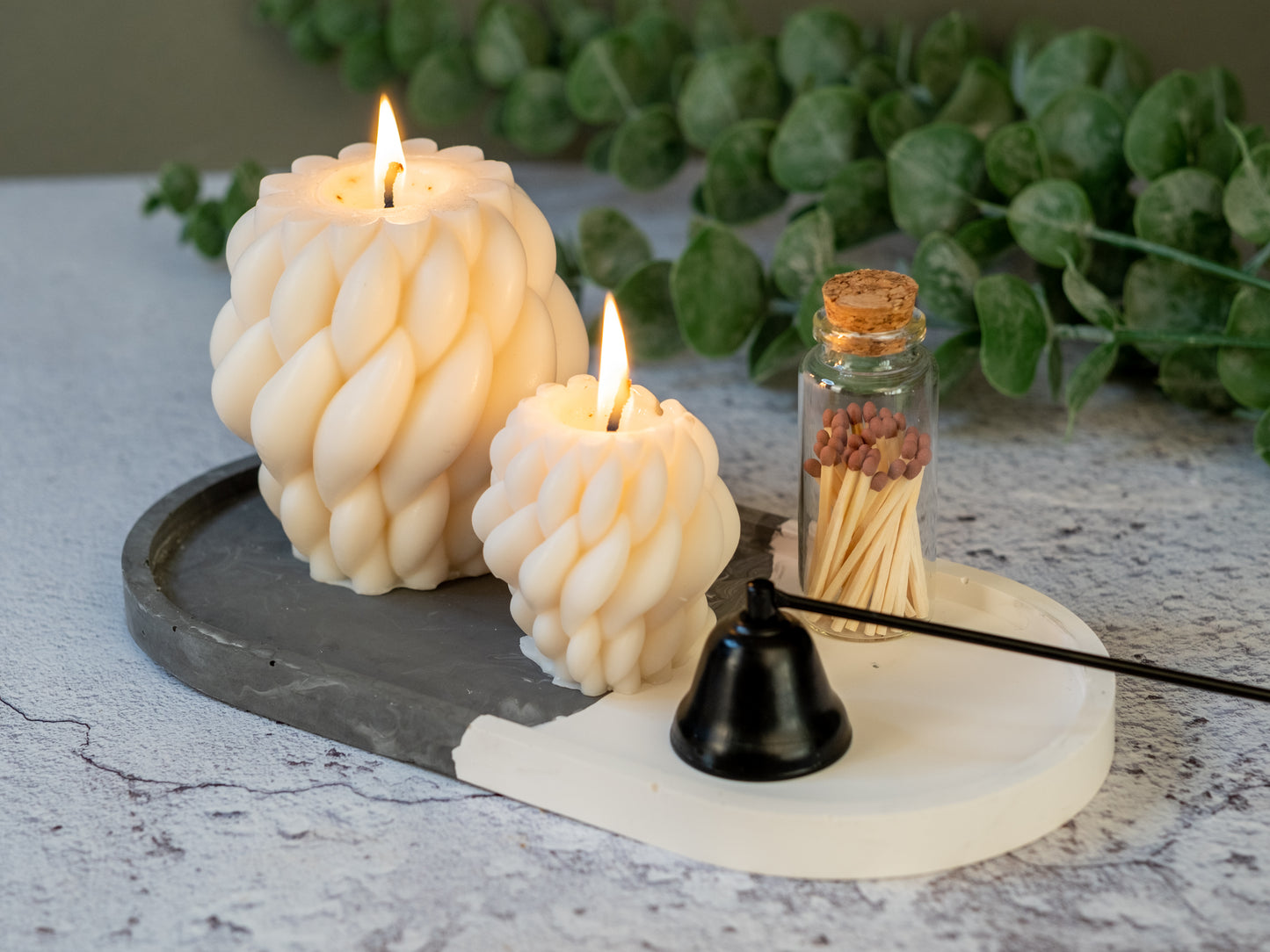 Oval Candle Tray