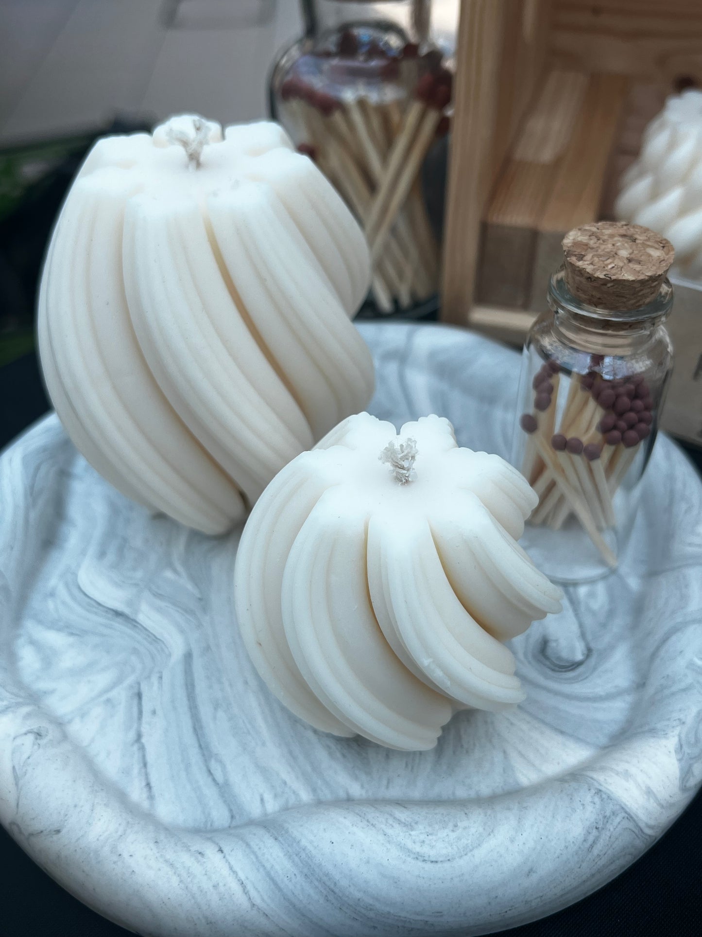 Cloud Candle Tray