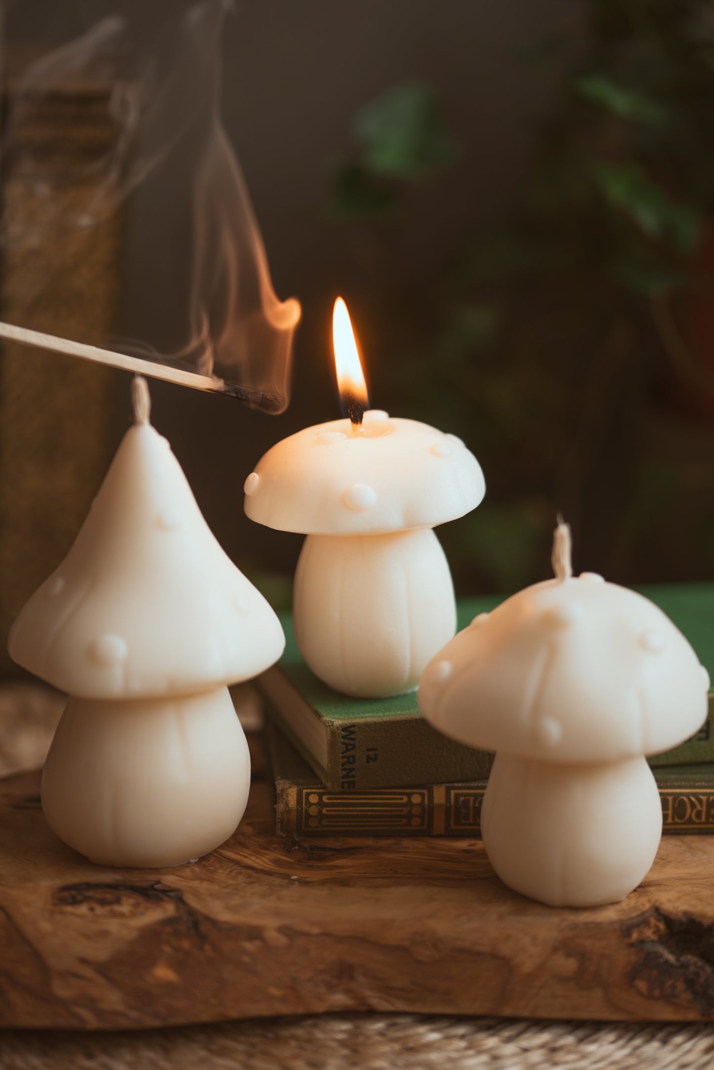 natural hand poured soy wax sculprural gift