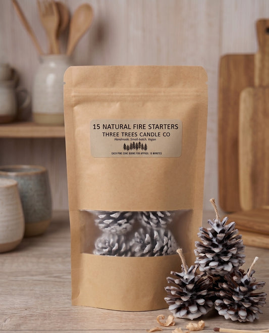 natural pine cone fire starters