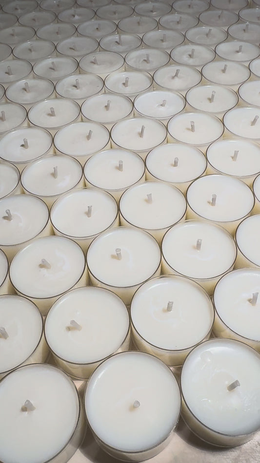 Soy Wax 4 hour Tea Lights Unscented