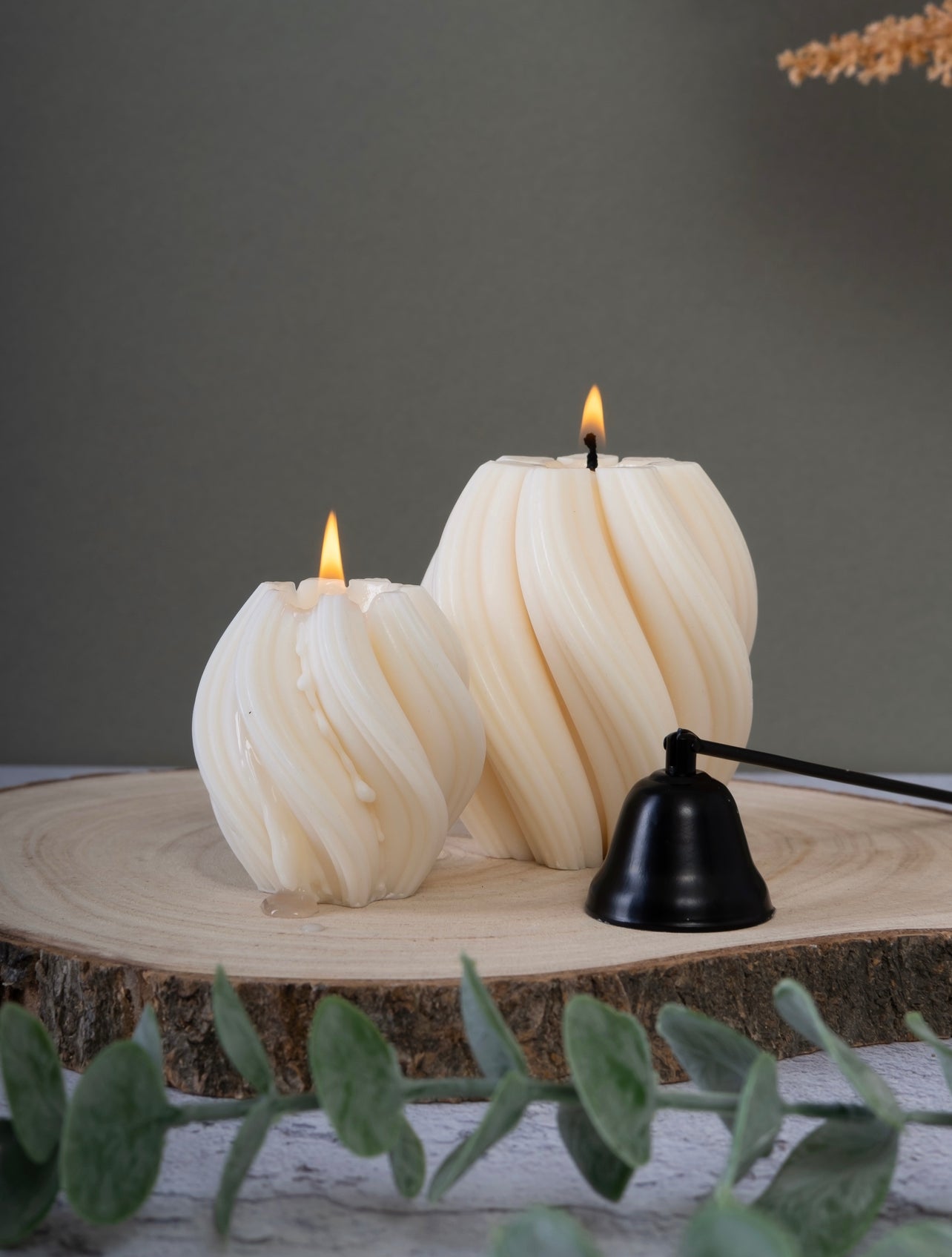 Twist Sculpted Candles