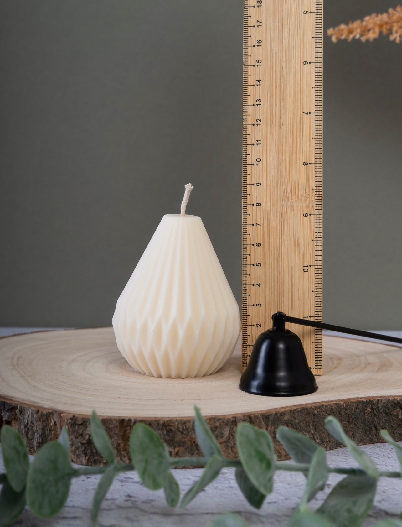 Pear Shaped Candle